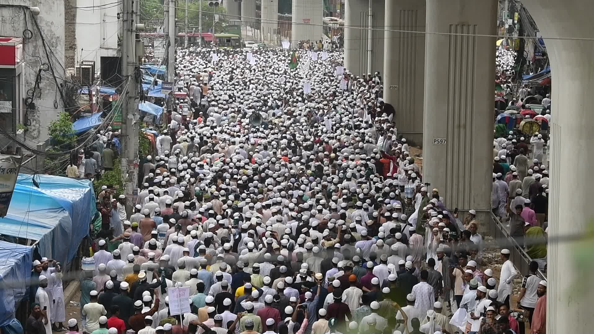 Protest in Dhaka