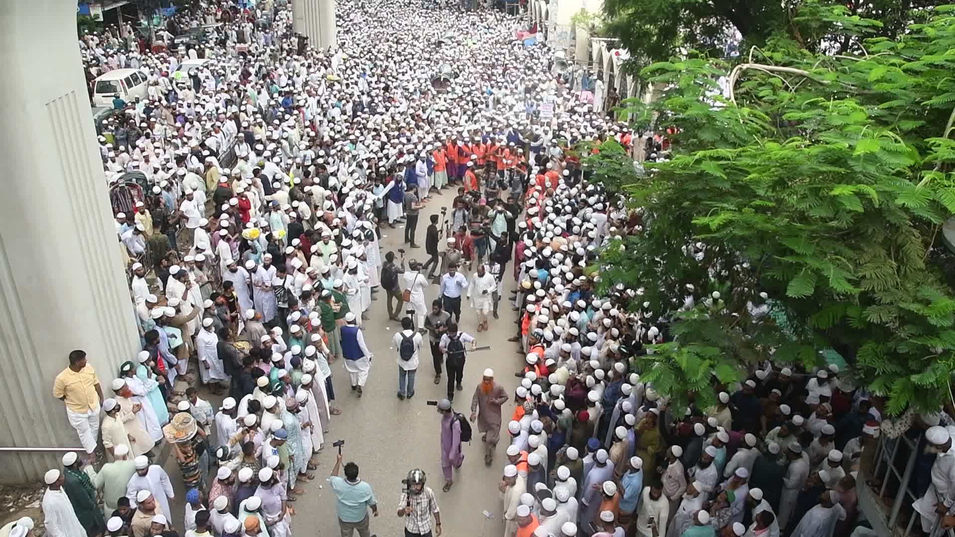 Protest in Dhaka