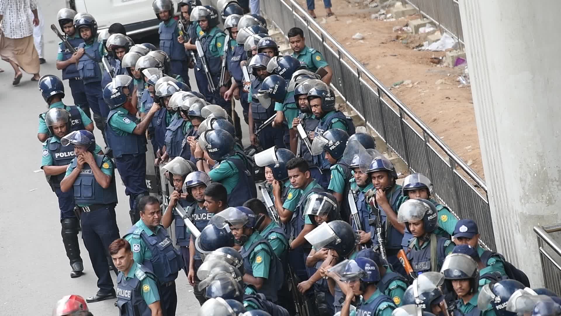 Protest in Dhaka