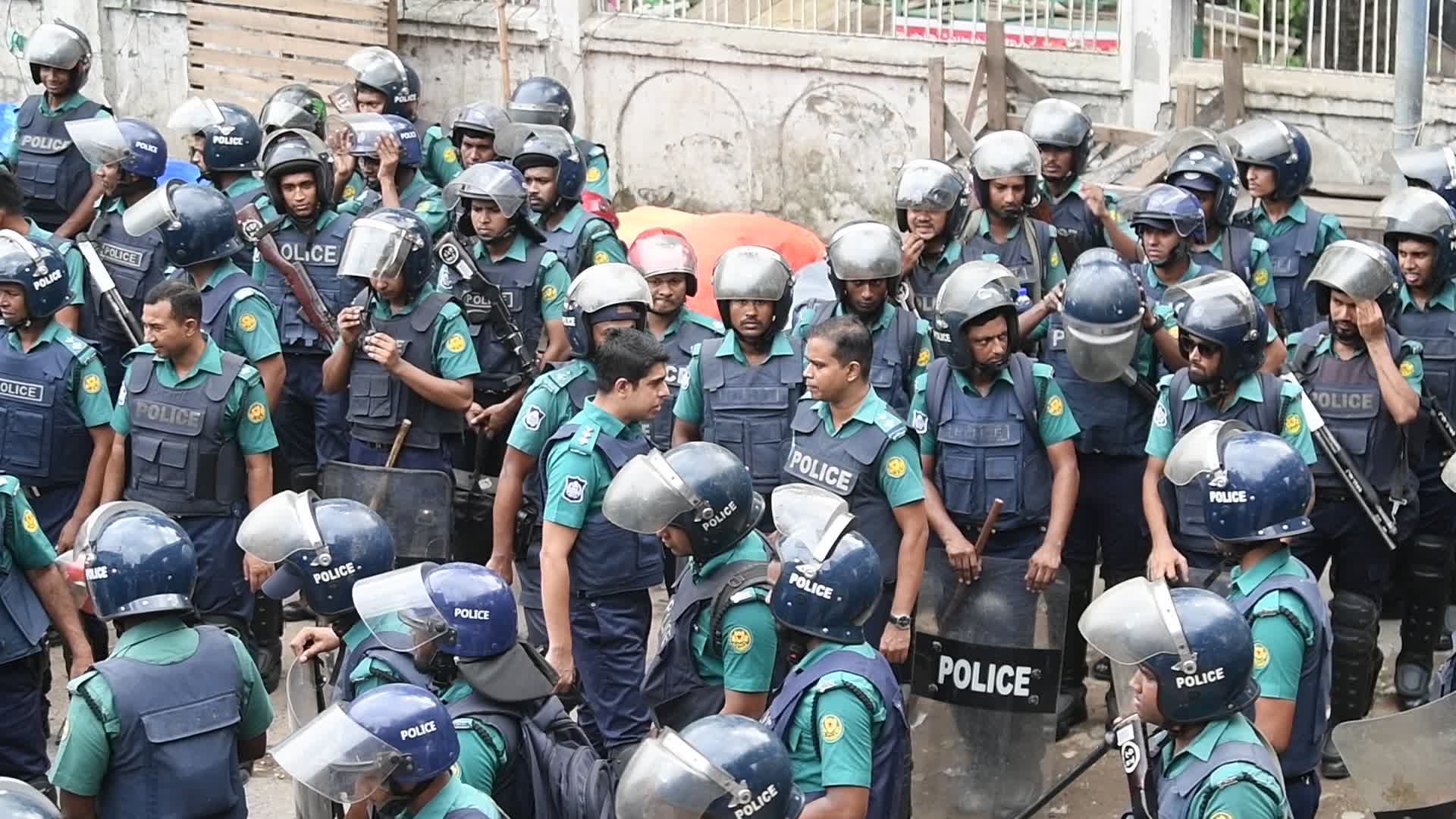 Protest in Dhaka