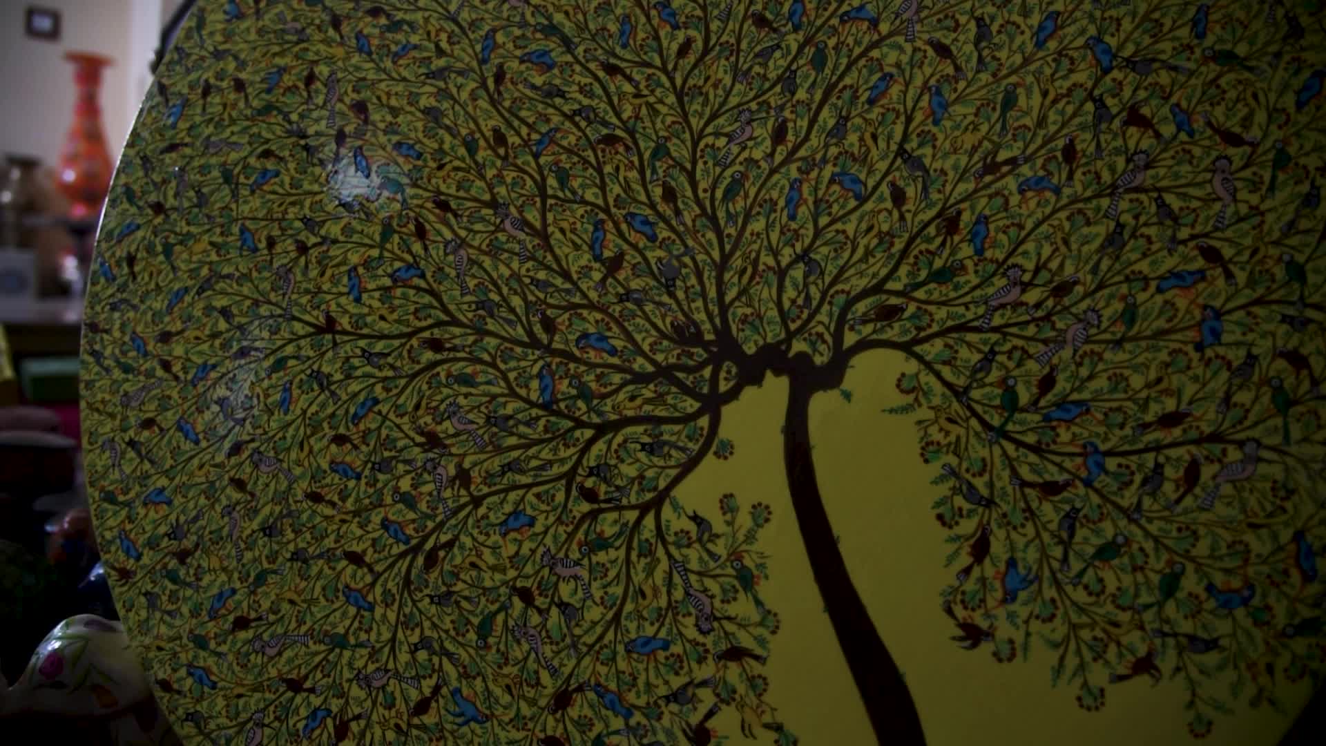 Paper Mache Art in Srinagar, India 
