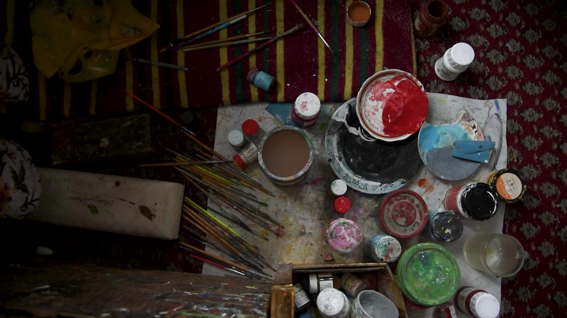 Paper Mache Art in Srinagar, India 