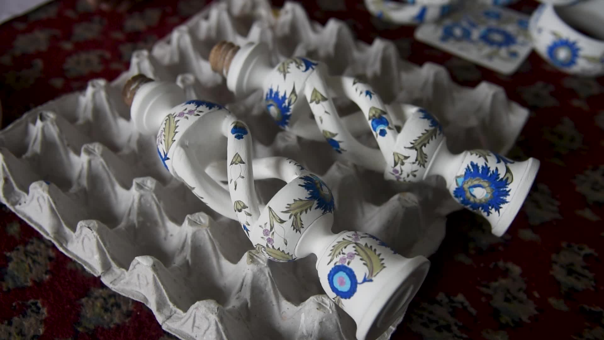 Paper Mache Art in Srinagar, India 