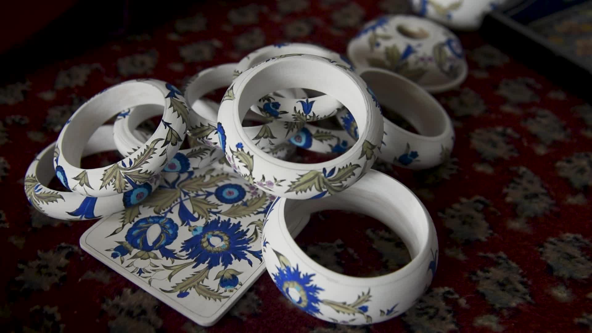 Paper Mache Art in Srinagar, India 