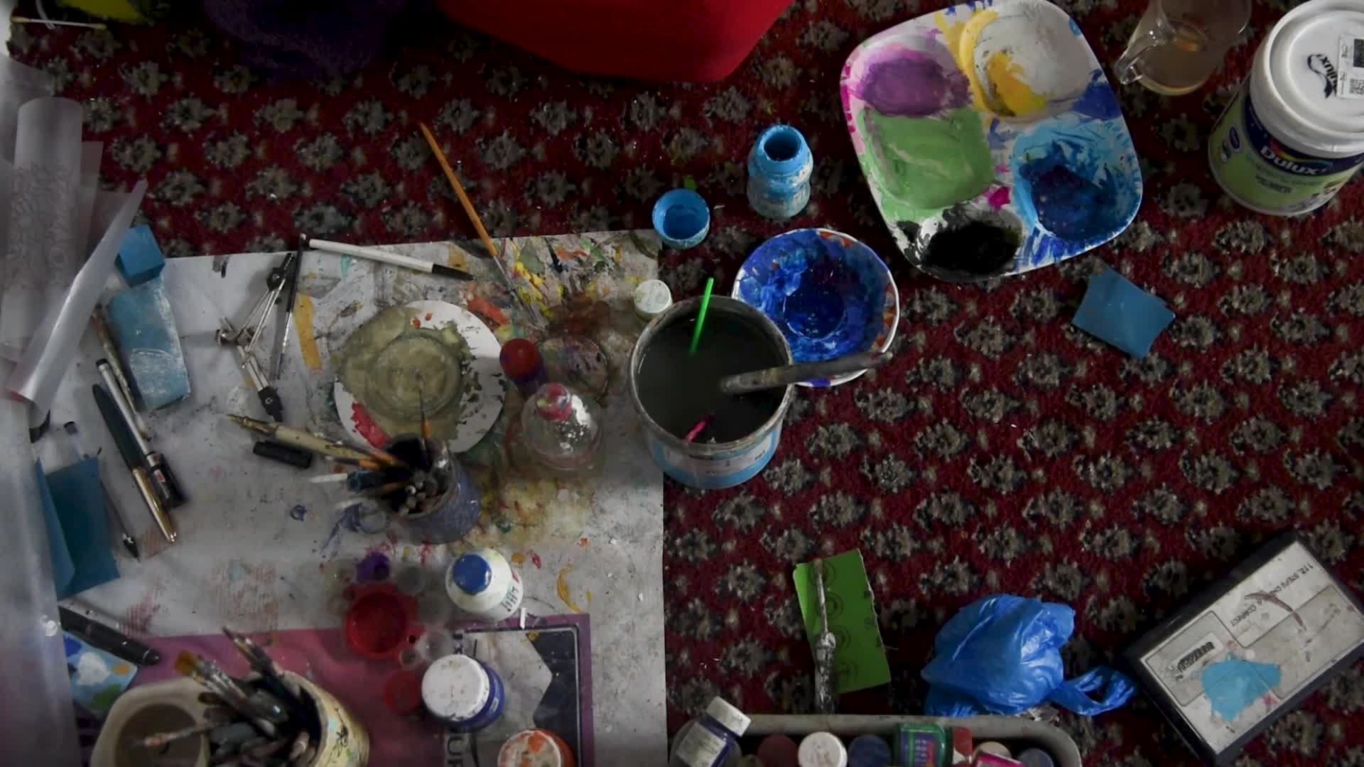 Paper Mache Art in Srinagar, India 