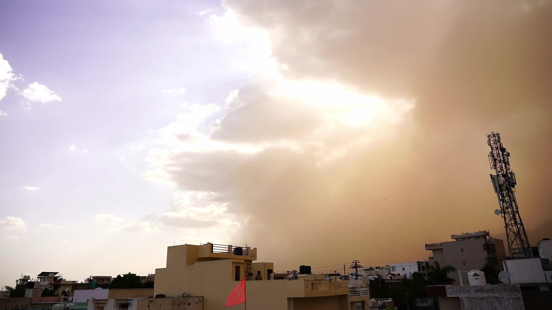 Duststorm in India