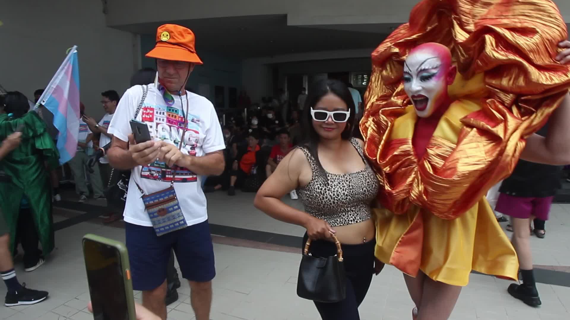 Bangkok Pride 2023 parade in Bangkok