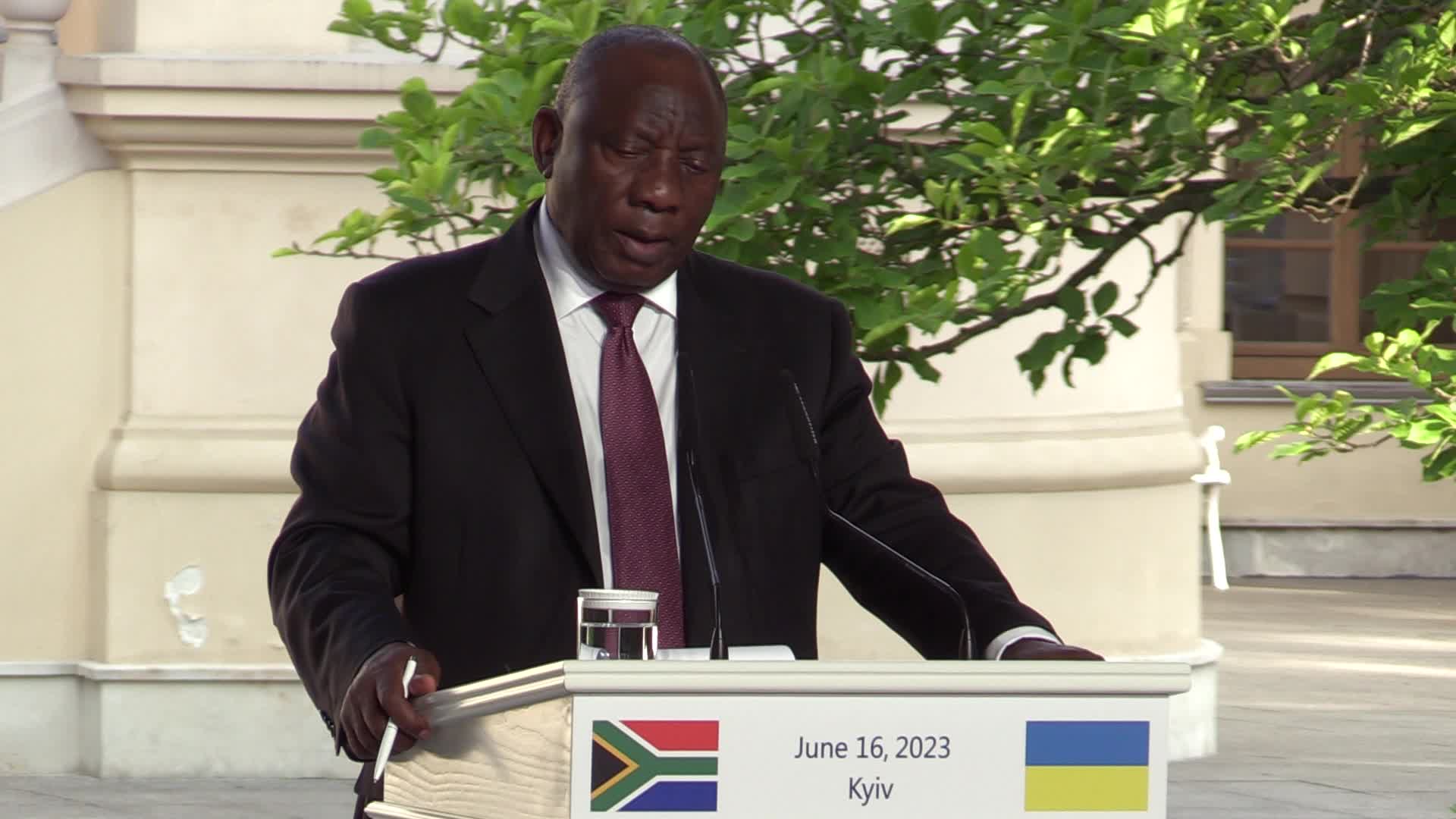 African presidents visit Kyiv, amid Russia's invasion of Ukraine.