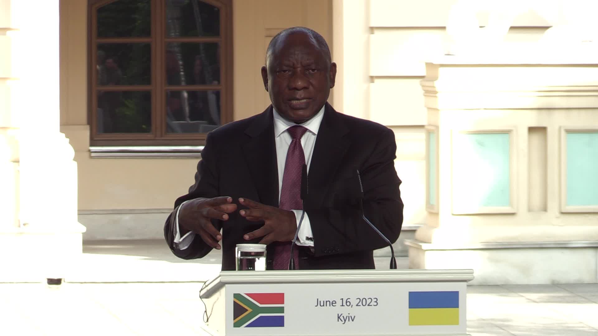 African presidents visit Kyiv, amid Russia's invasion of Ukraine.
