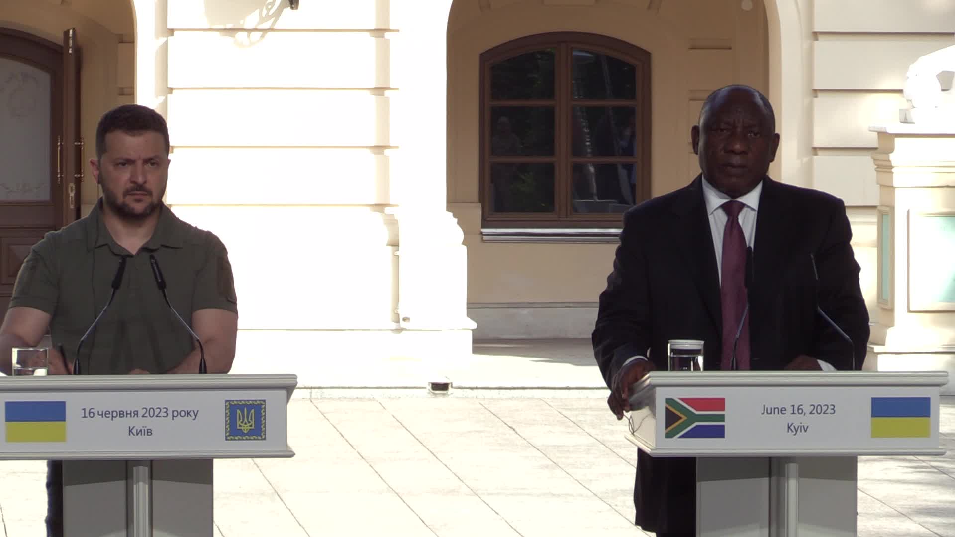 African presidents visit Kyiv, amid Russia's invasion of Ukraine.