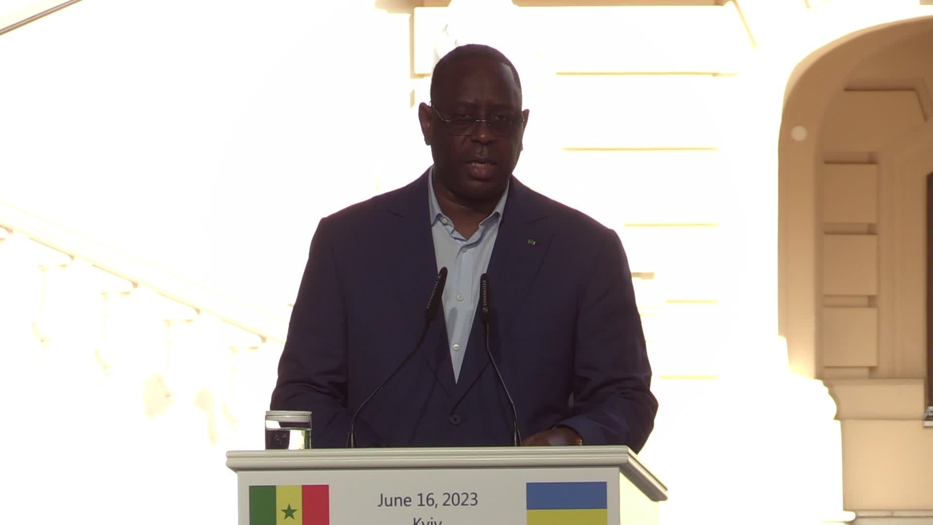 African presidents visit Kyiv, amid Russia's invasion of Ukraine.