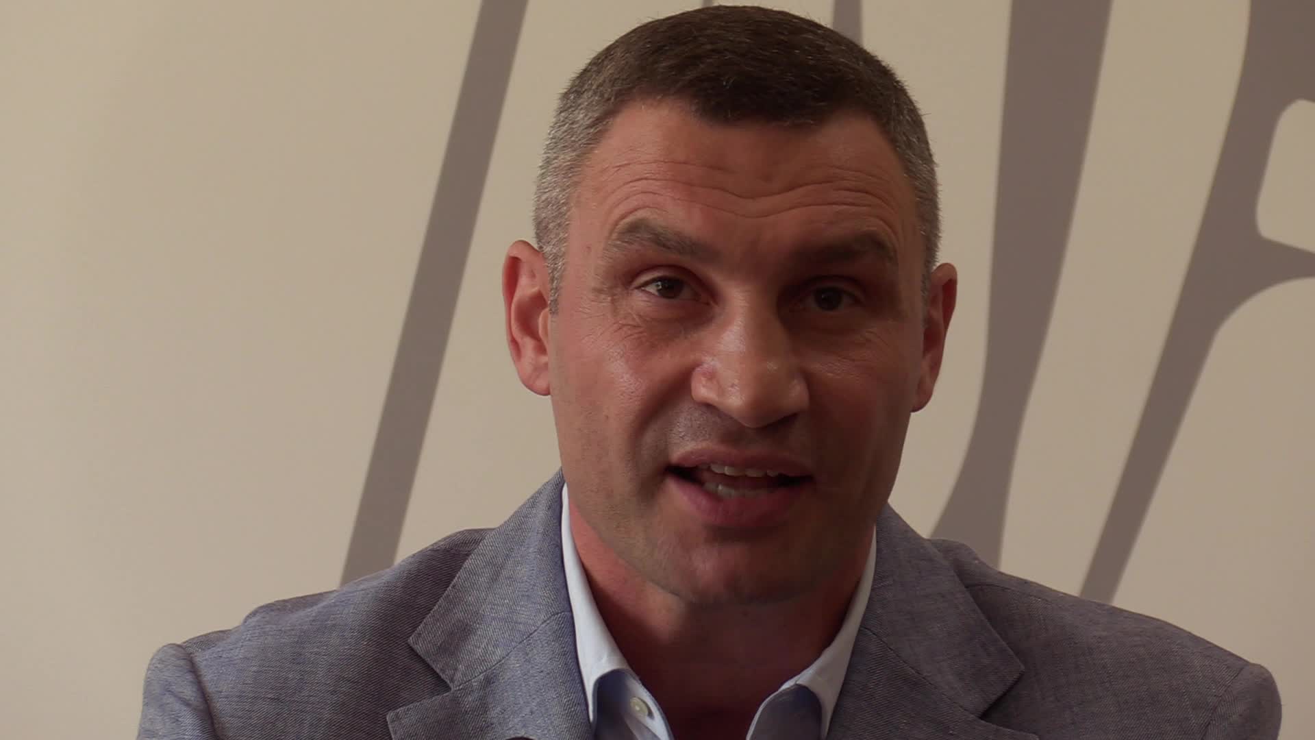 Kiev's Mayor Vitali Klitschko press conference in Kiev