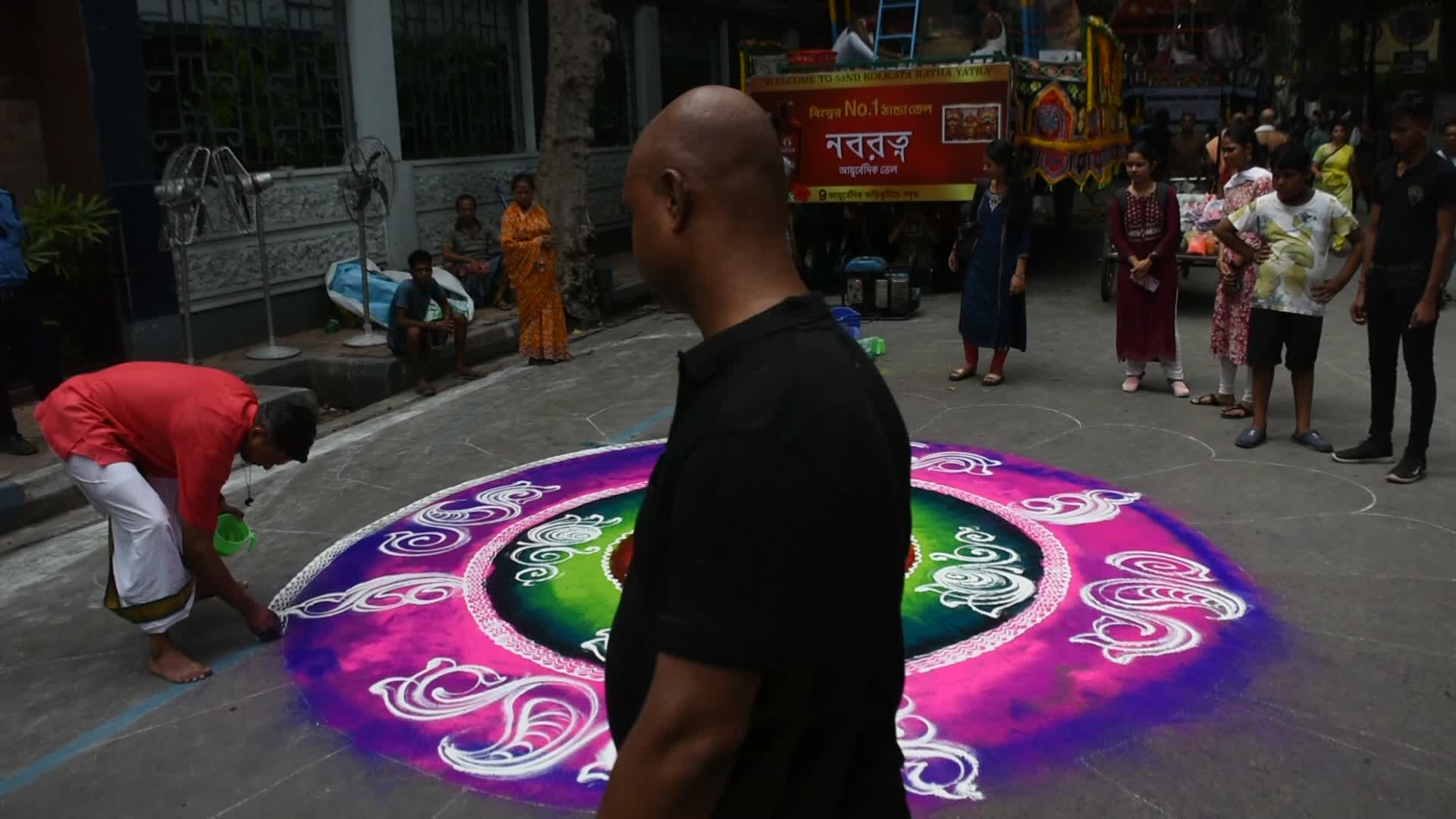 52nd ISCKON Kolkata Rathayatra 2023.