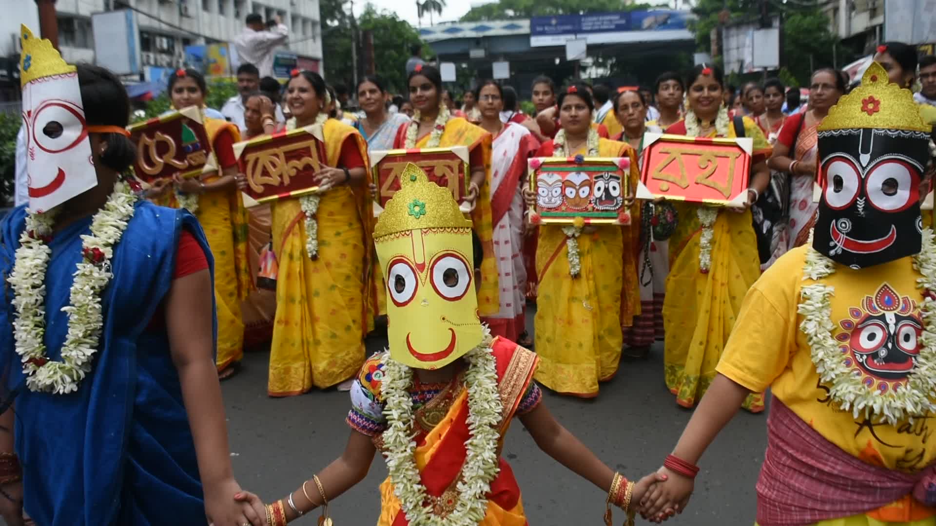 52nd ISCKON Kolkata Rathayatra 2023.