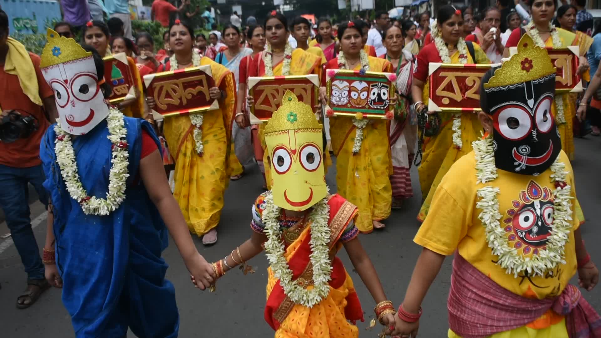 52nd ISCKON Kolkata Rathayatra 2023.