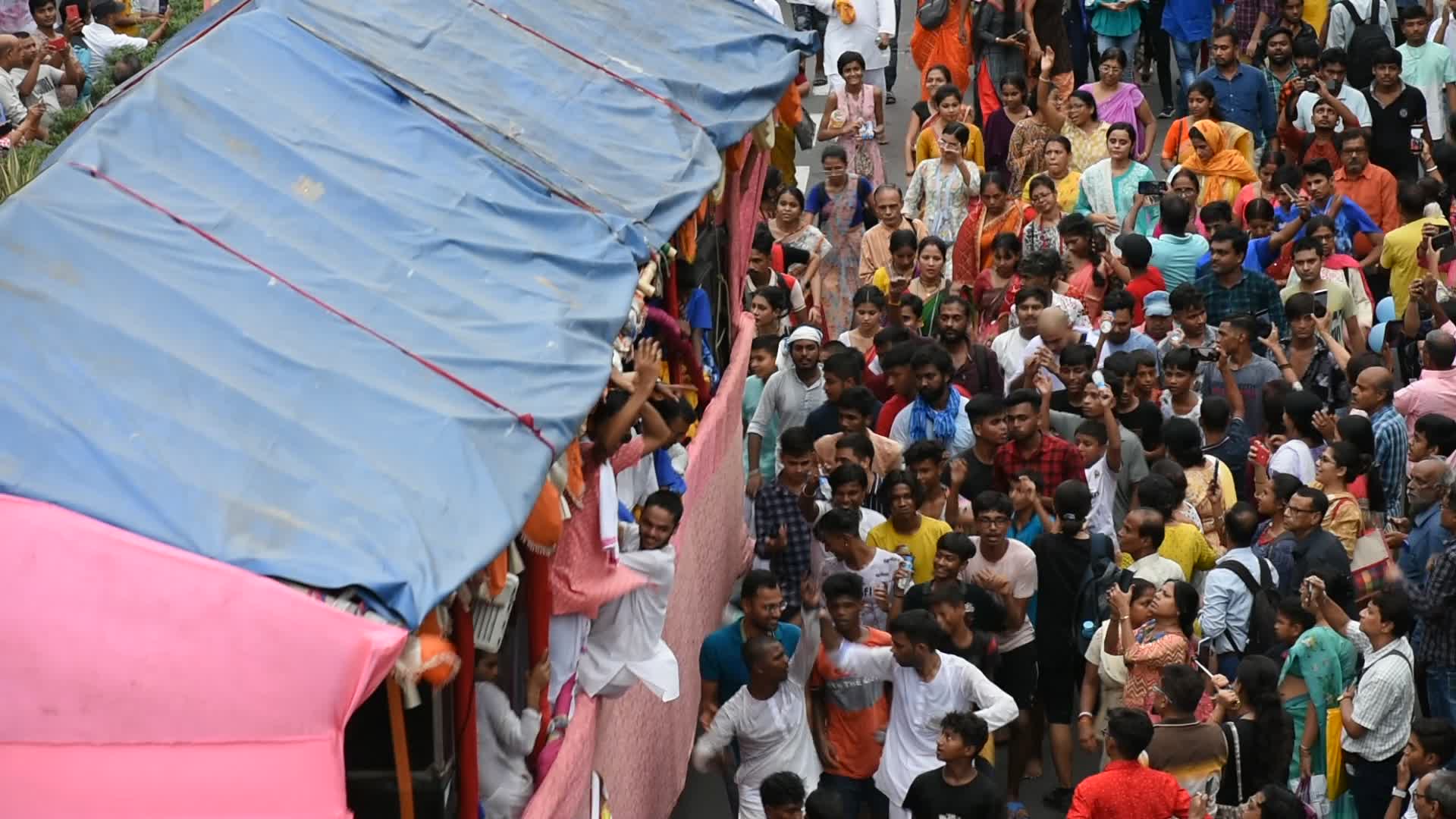 52nd ISCKON Kolkata Rathayatra 2023.