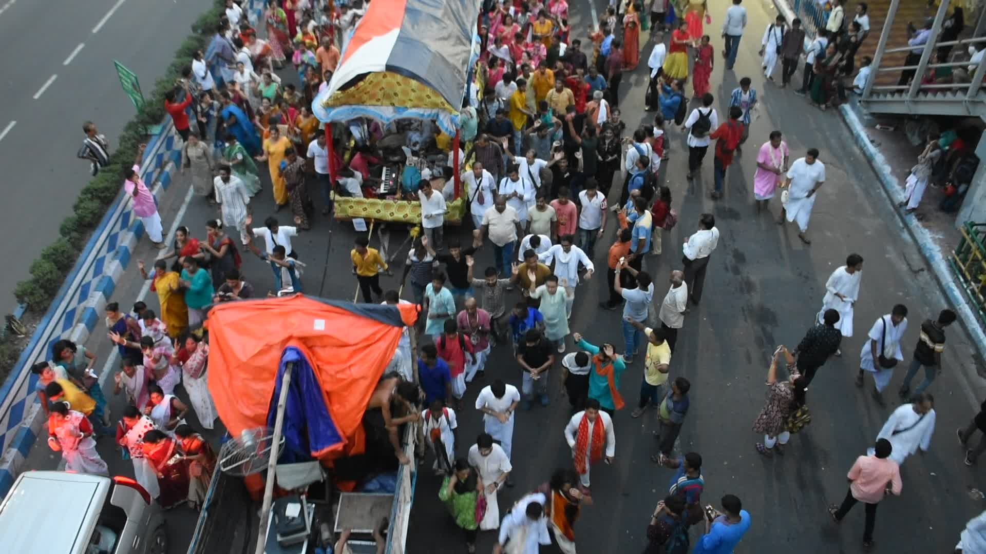 52nd ISCKON Kolkata Rathayatra 2023.