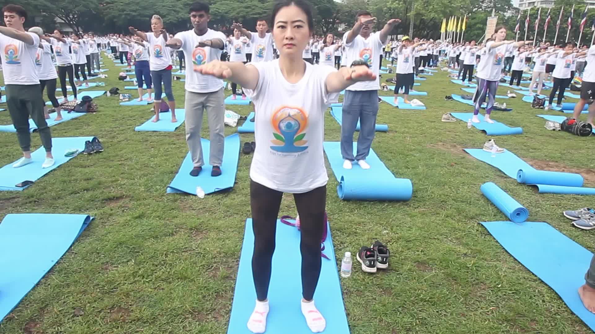 International Day of Yoga, in Bangkok
