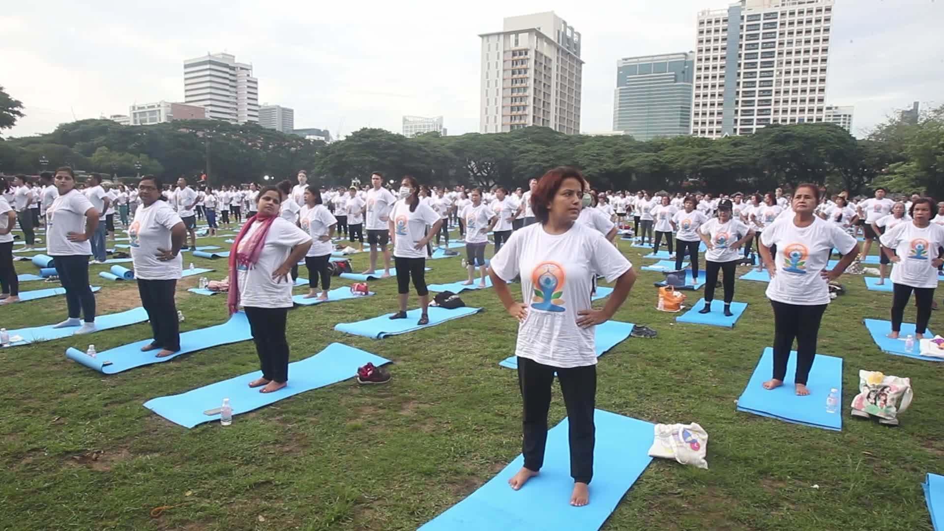 International Day of Yoga, in Bangkok