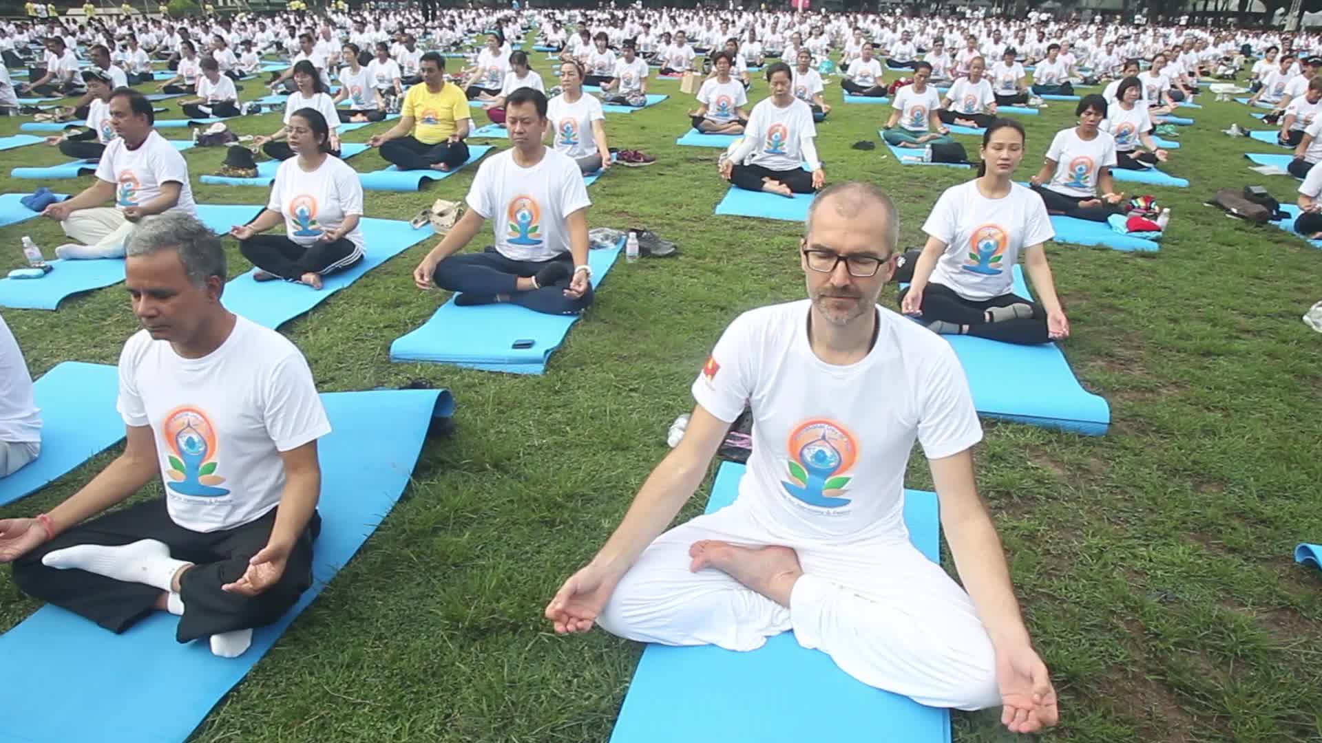 International Day of Yoga, in Bangkok