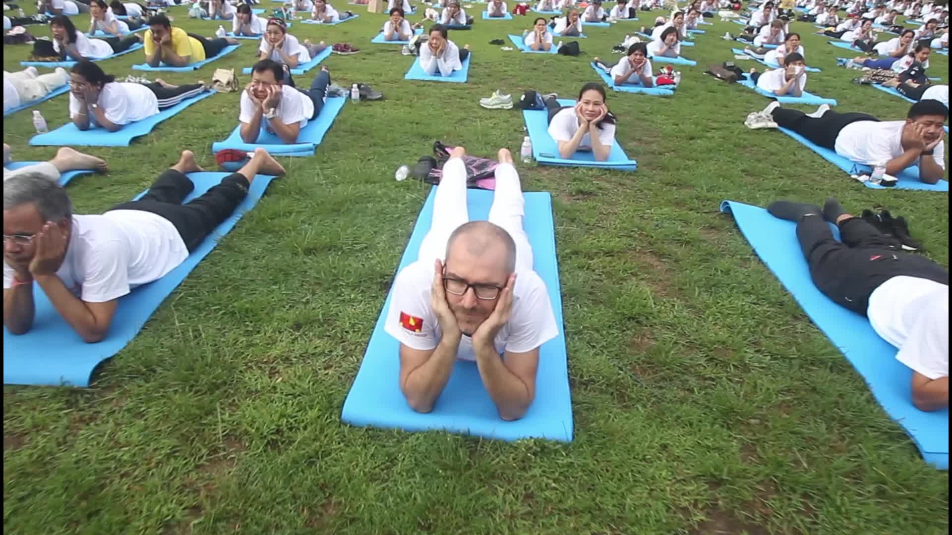 International Day of Yoga, in Bangkok