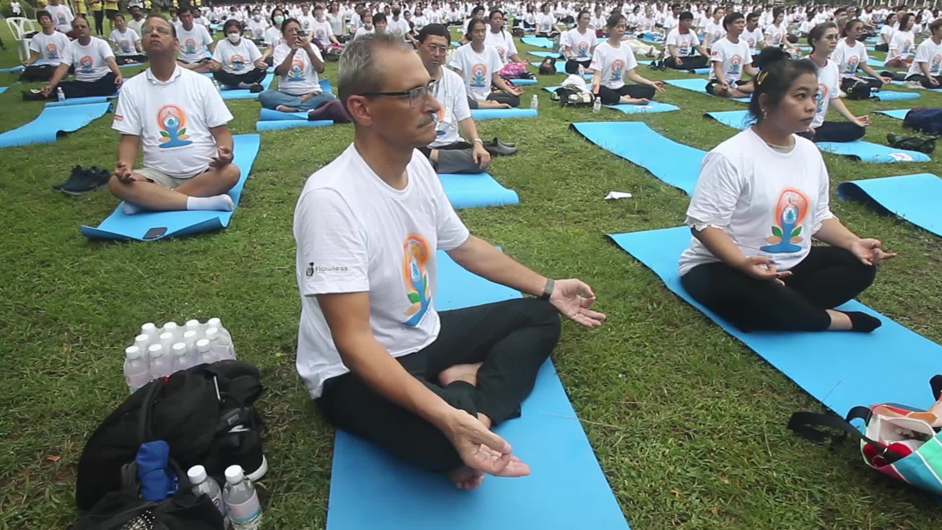 International Day of Yoga, in Bangkok