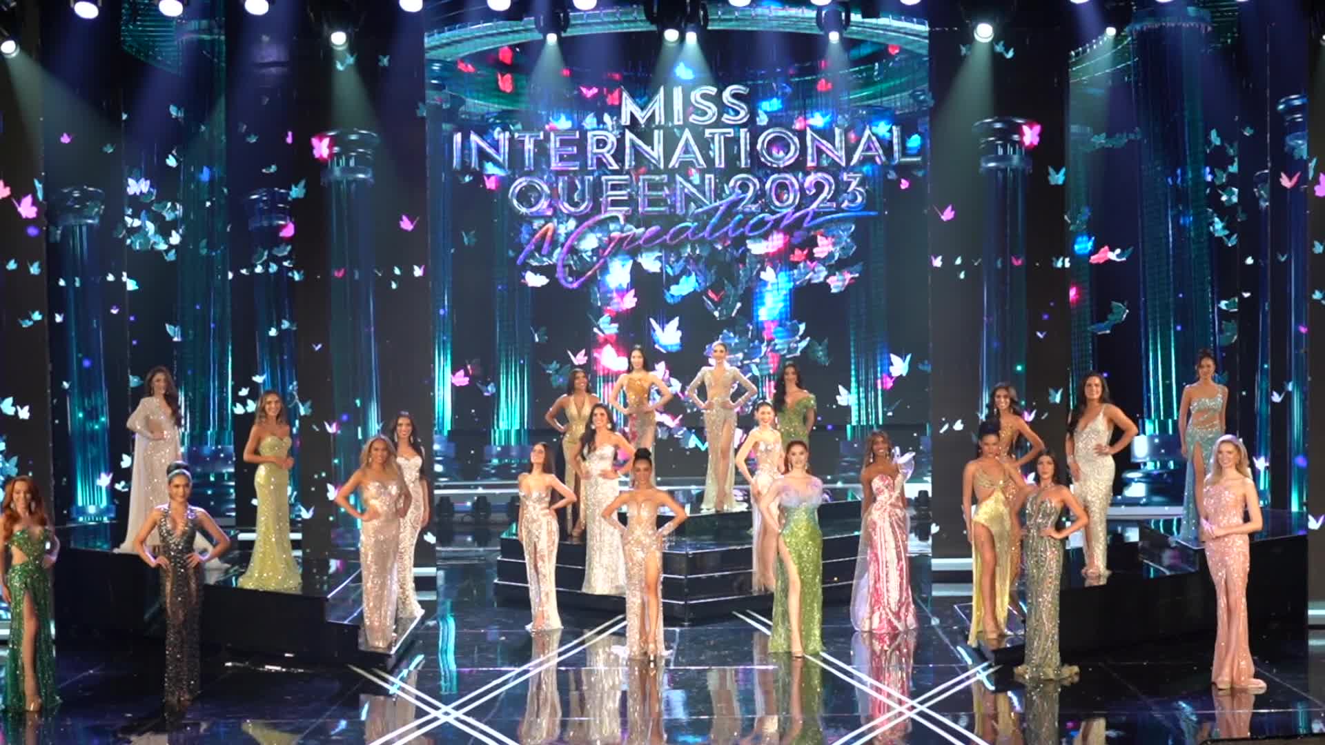 Miss International Queen 2023 Transgender Beauty Contest.
