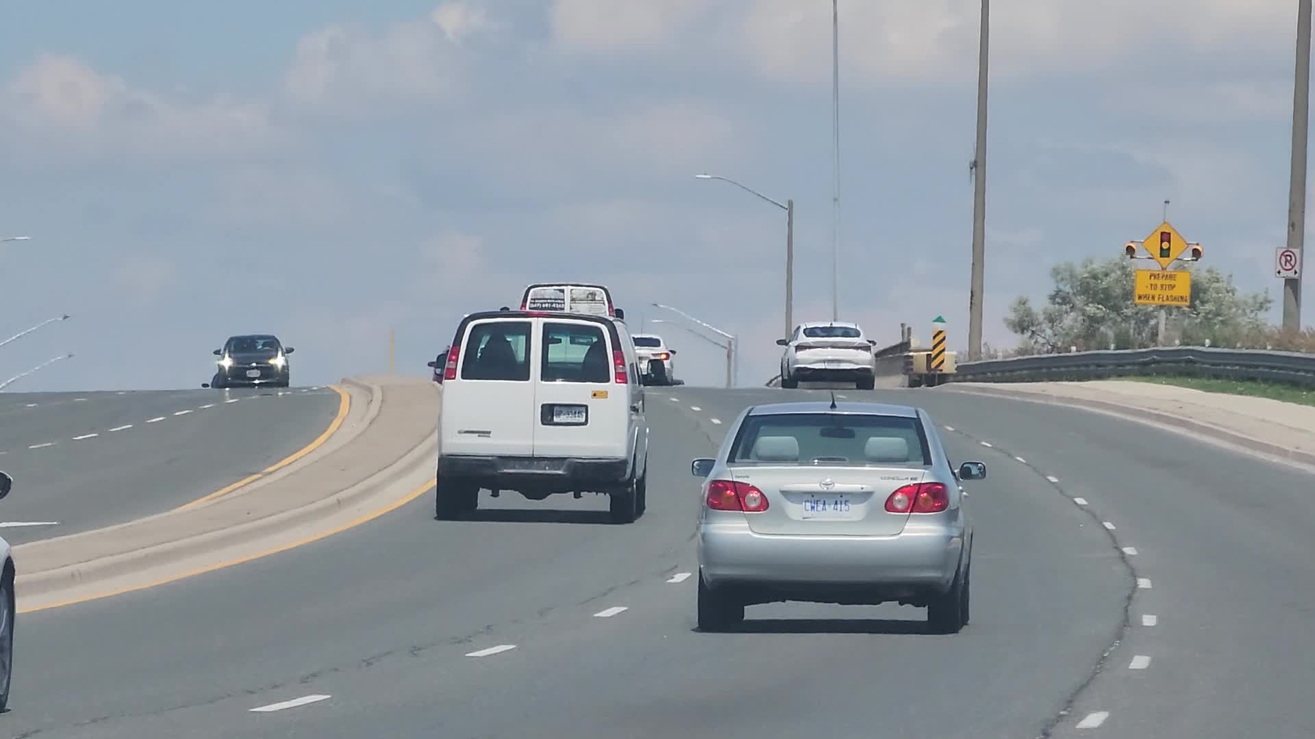 Traffic in Mississauga