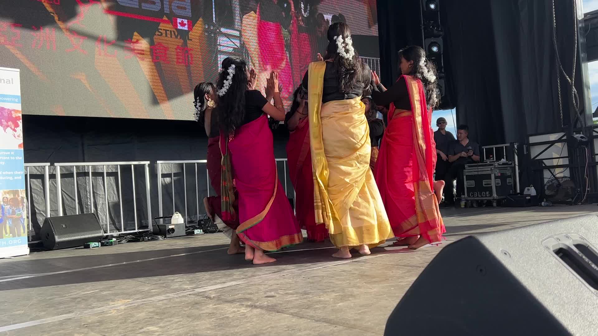 South Indian dance performance