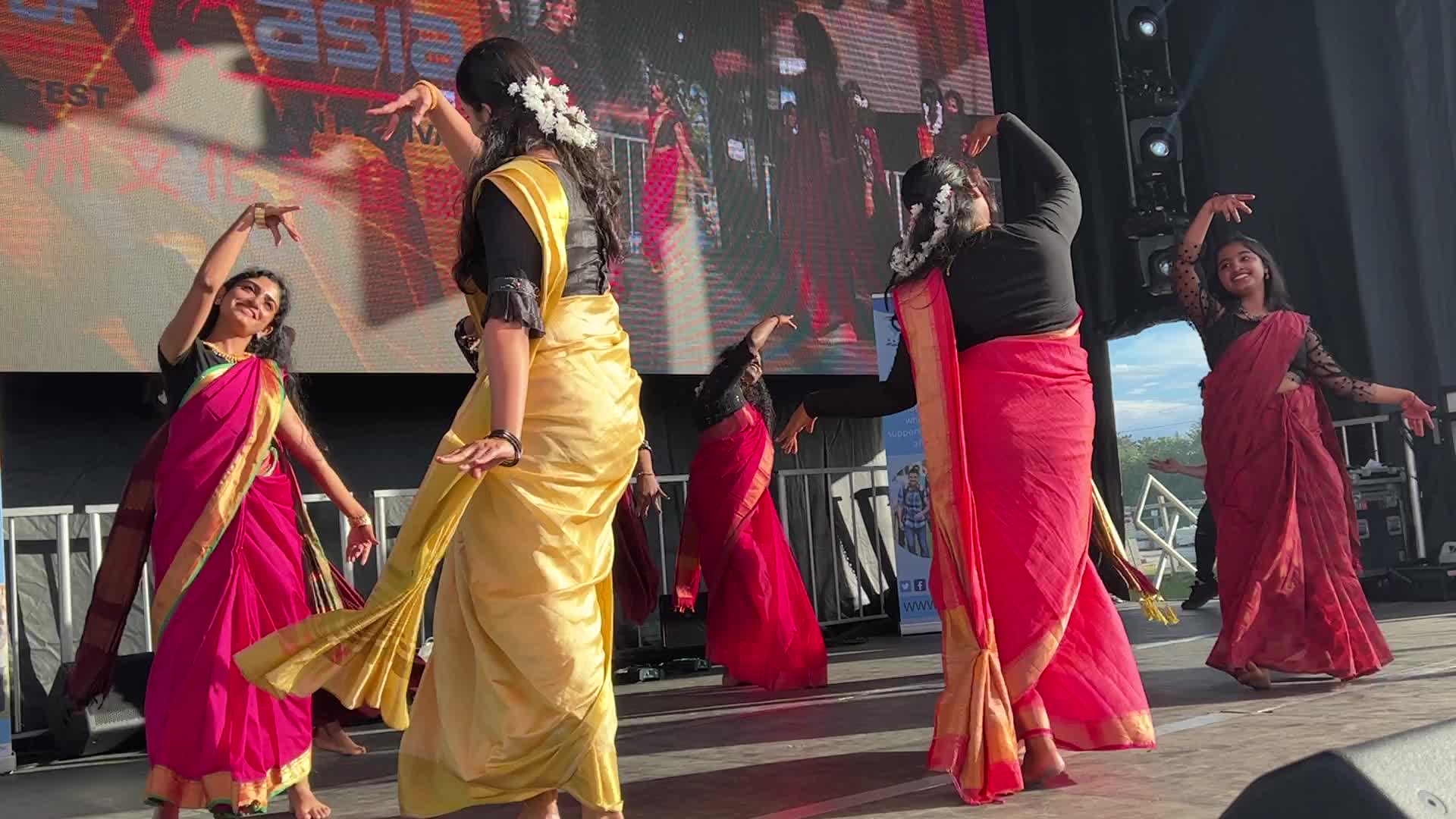 South Indian dance performance