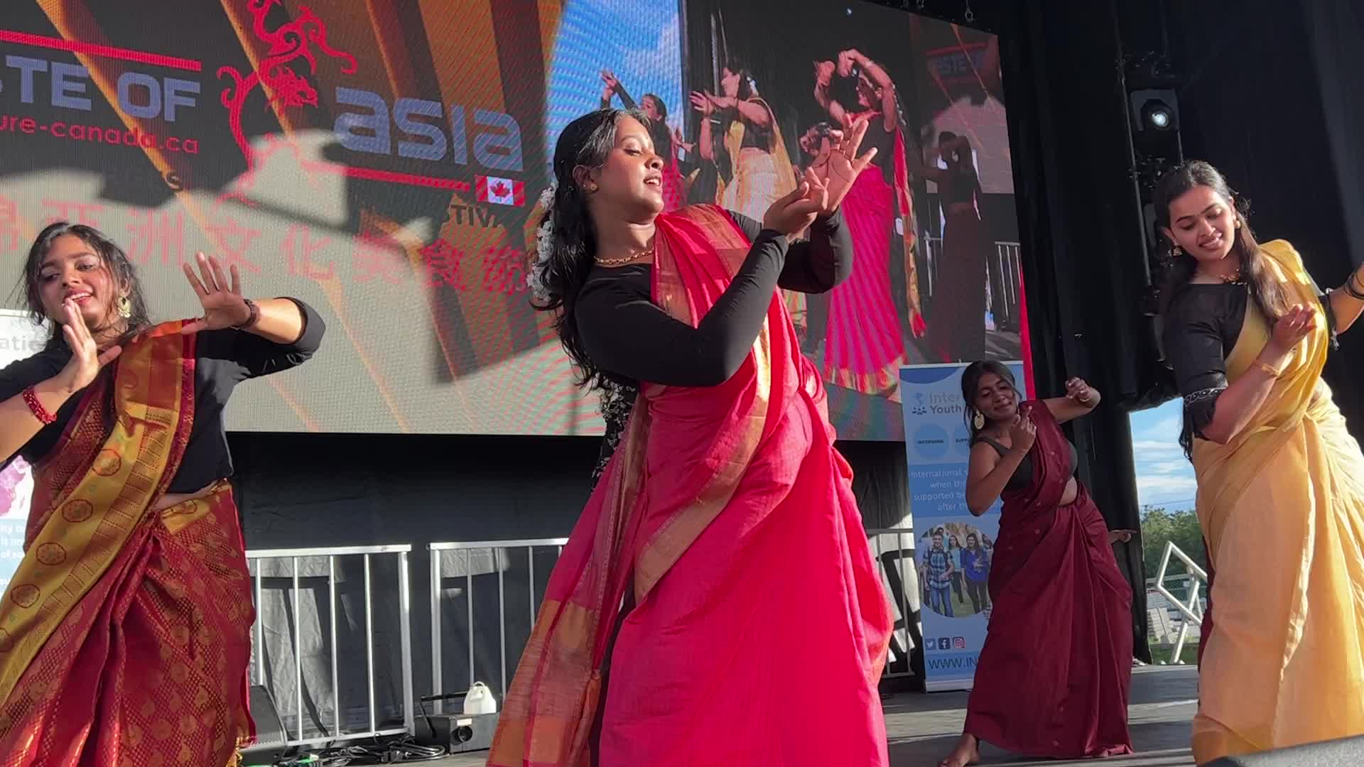 South Indian dance performance