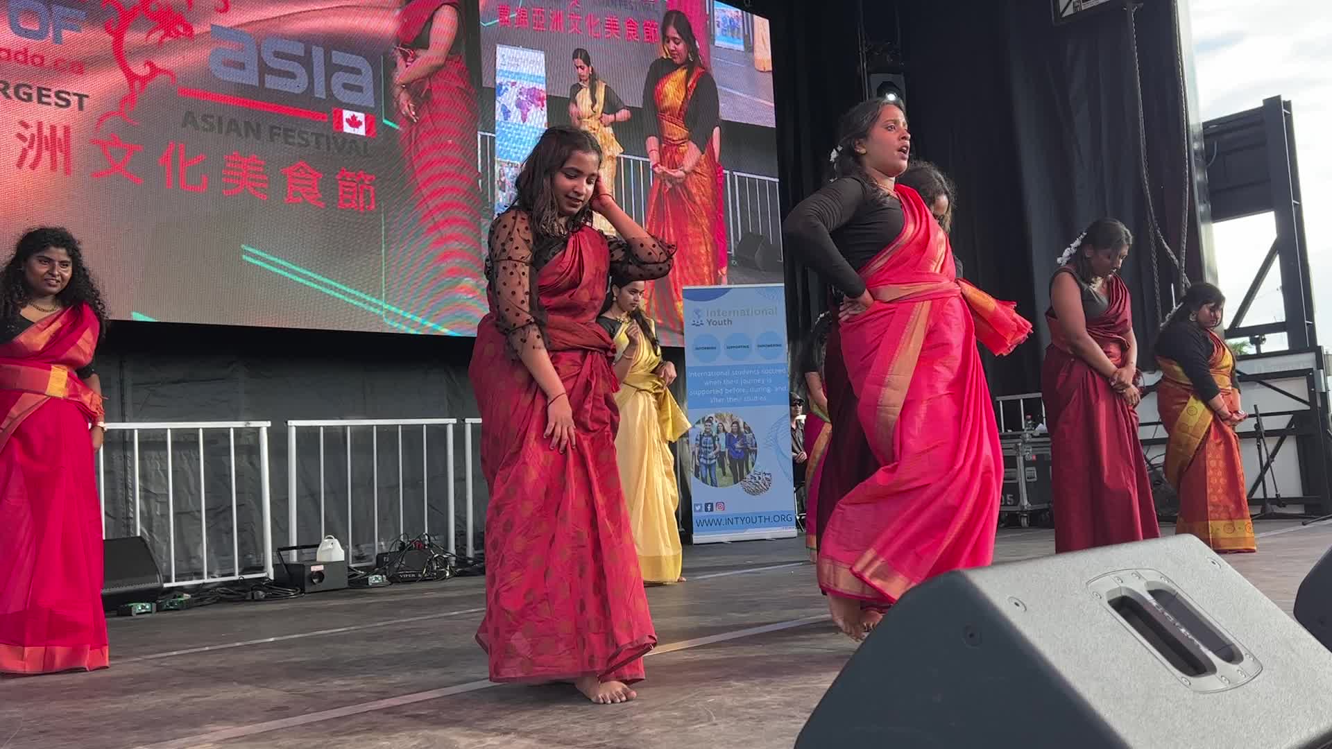 South Indian dance performance