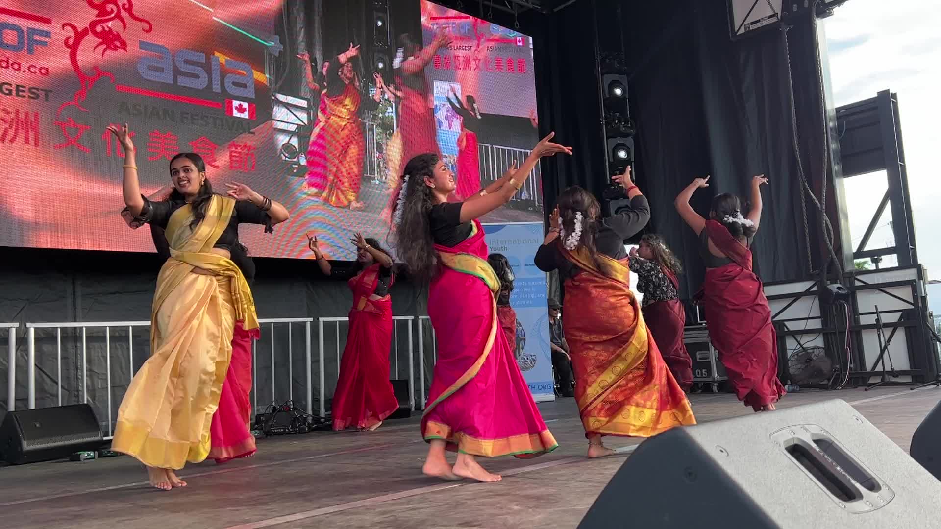 South Indian dance performance