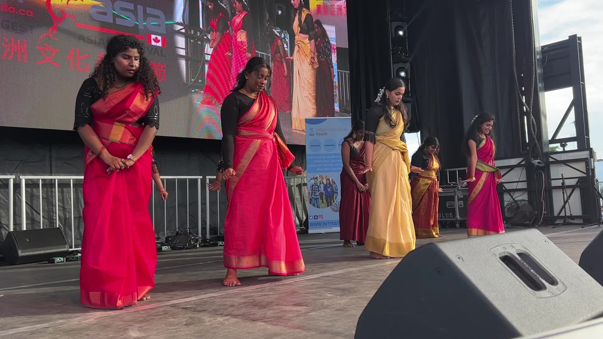 South Indian dance performance