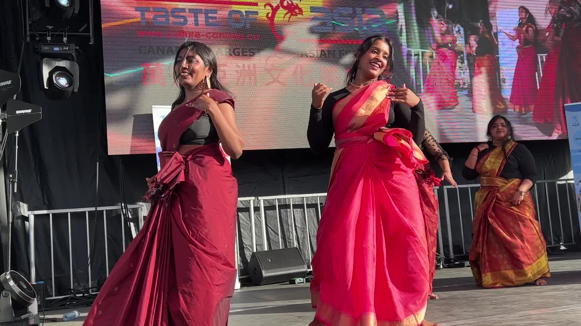 South Indian dance performance