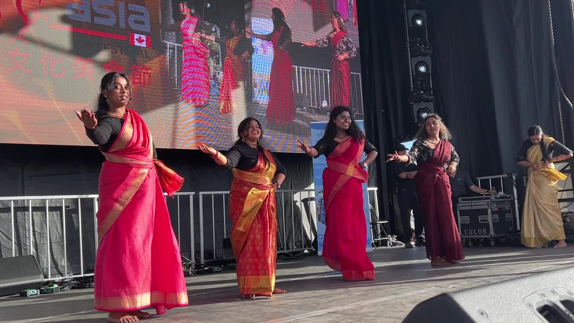 South Indian dance performance