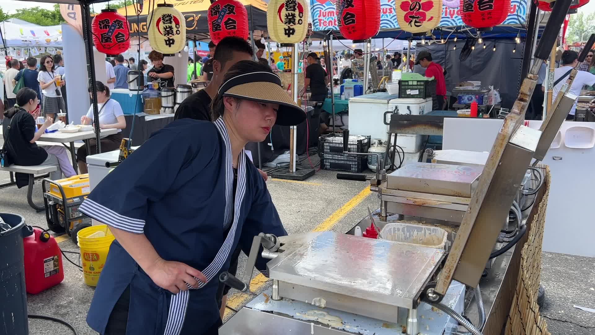 Giant shrimp crackers