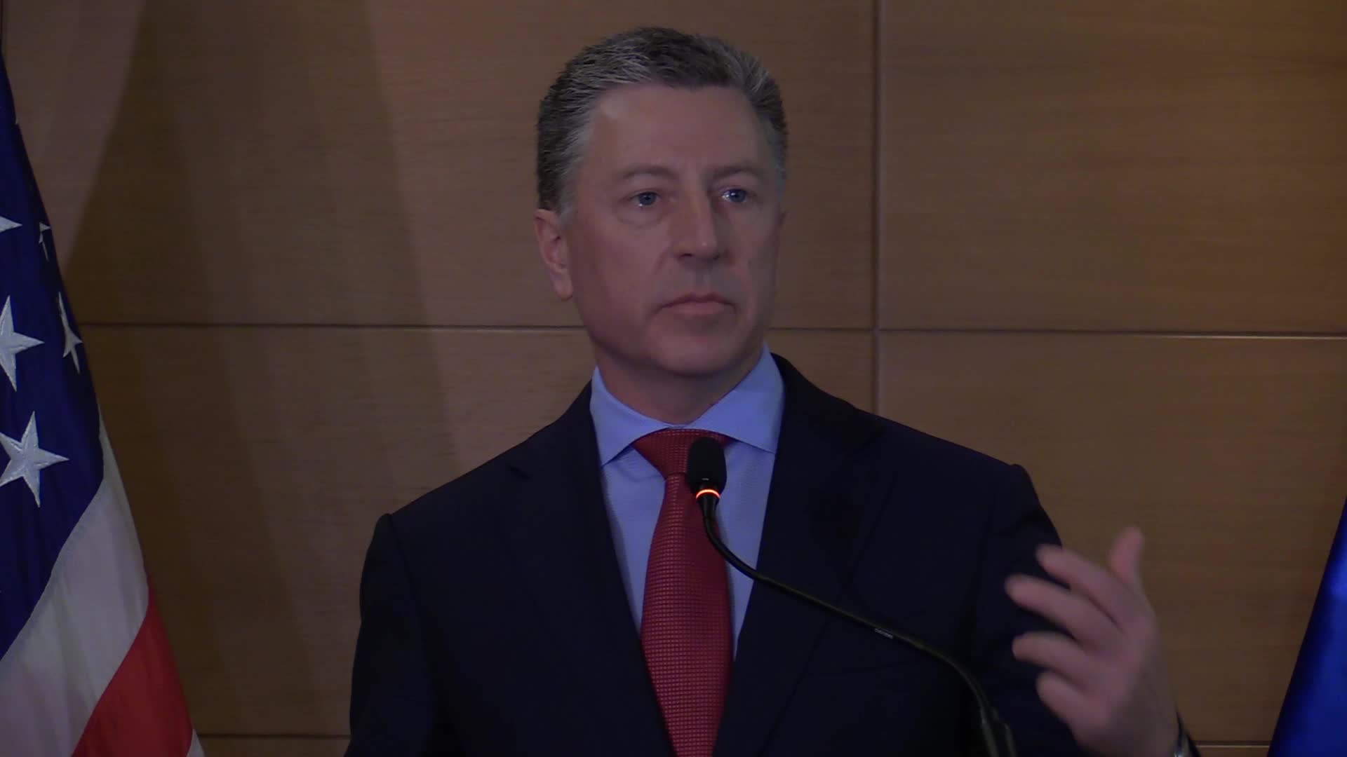 Press conference of U.S. Special Representative for Ukraine Kurt Volker in Kiev