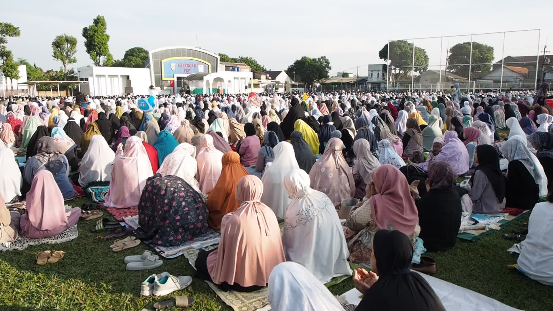 Eid al-Adha prayer in Indonesia