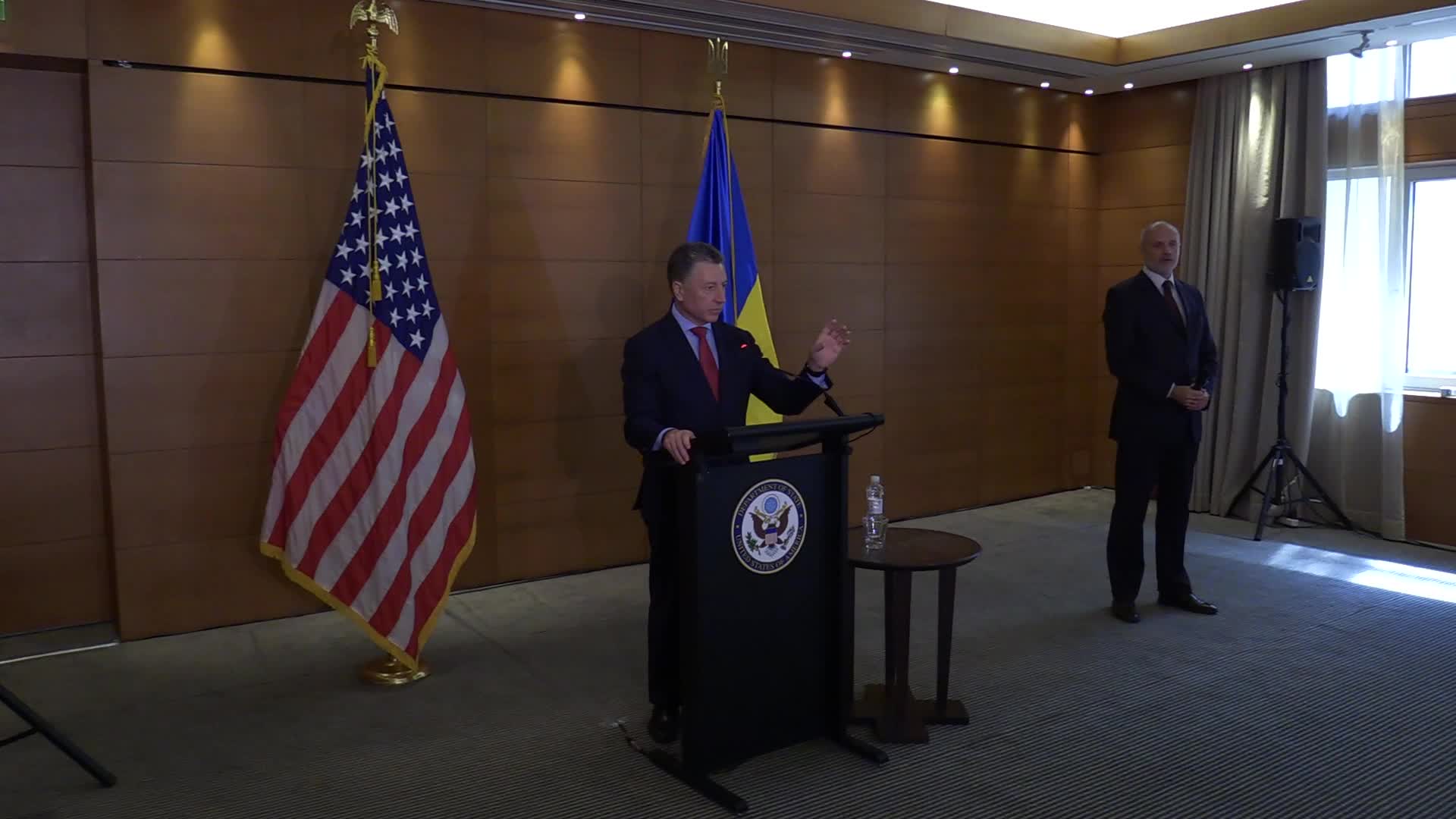 Press conference of U.S. Special Representative for Ukraine Kurt Volker in Kiev