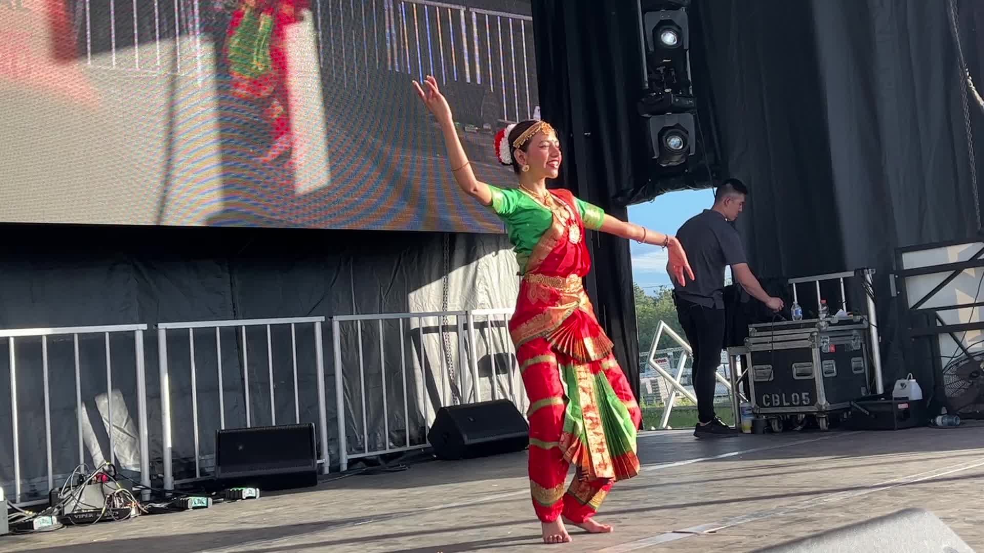 Indian classical dance performance