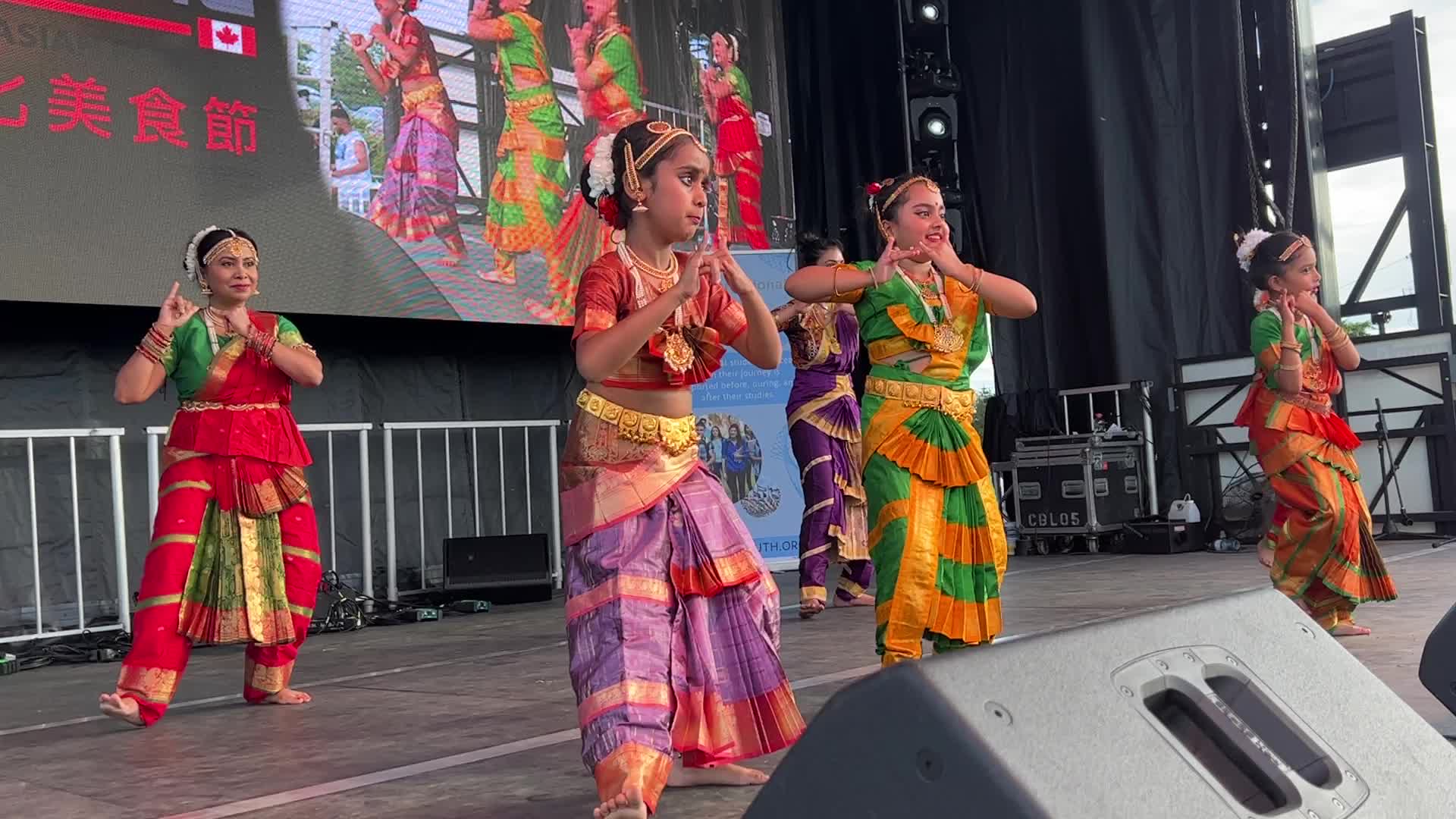 Indian classical dance performance