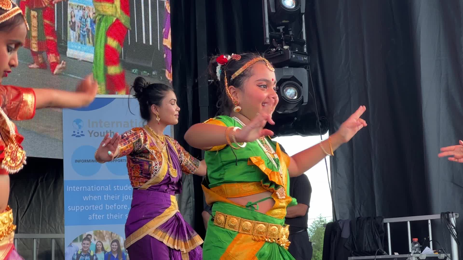 Indian classical dance performance