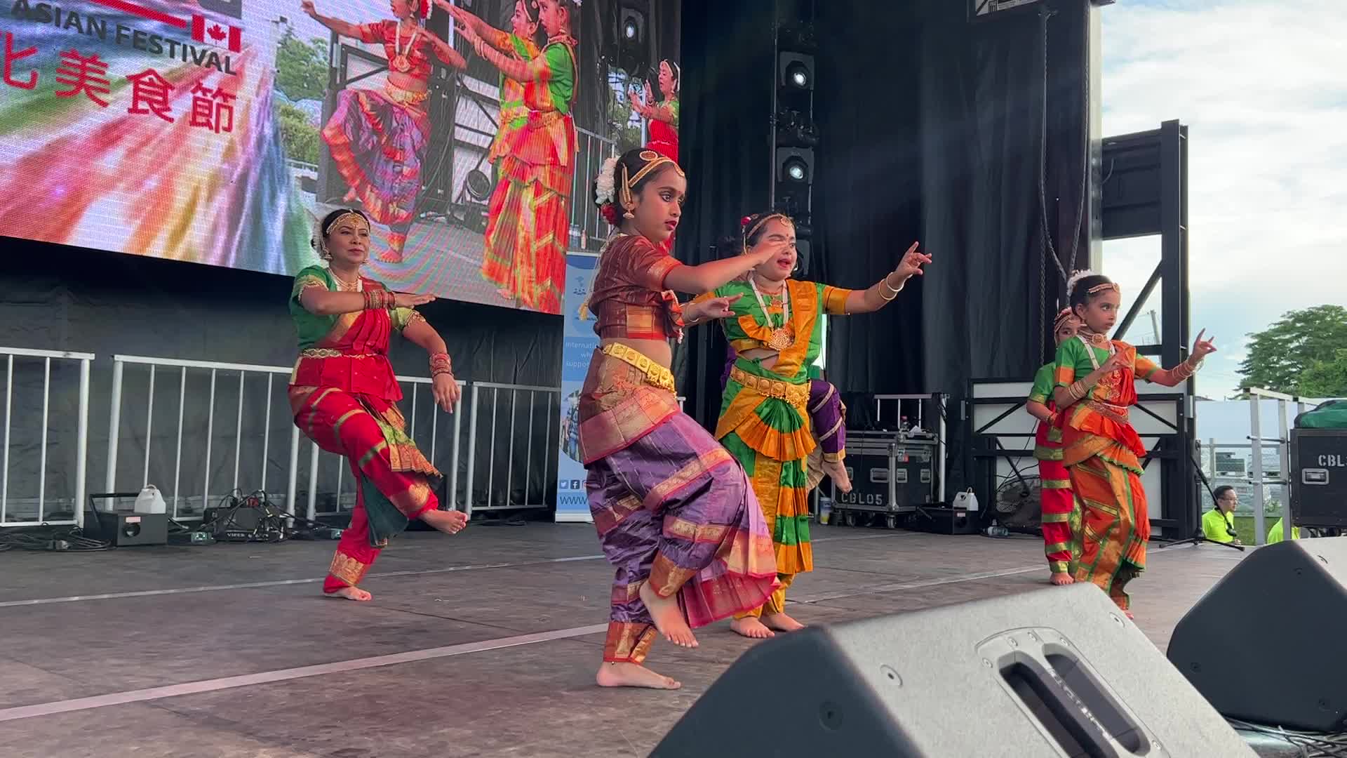 Indian classical dance performance
