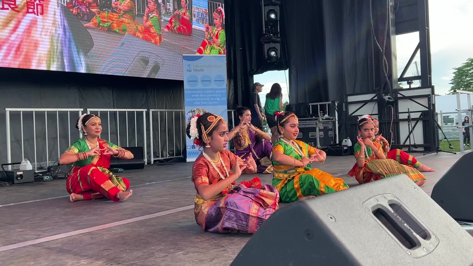 Indian classical dance performance
