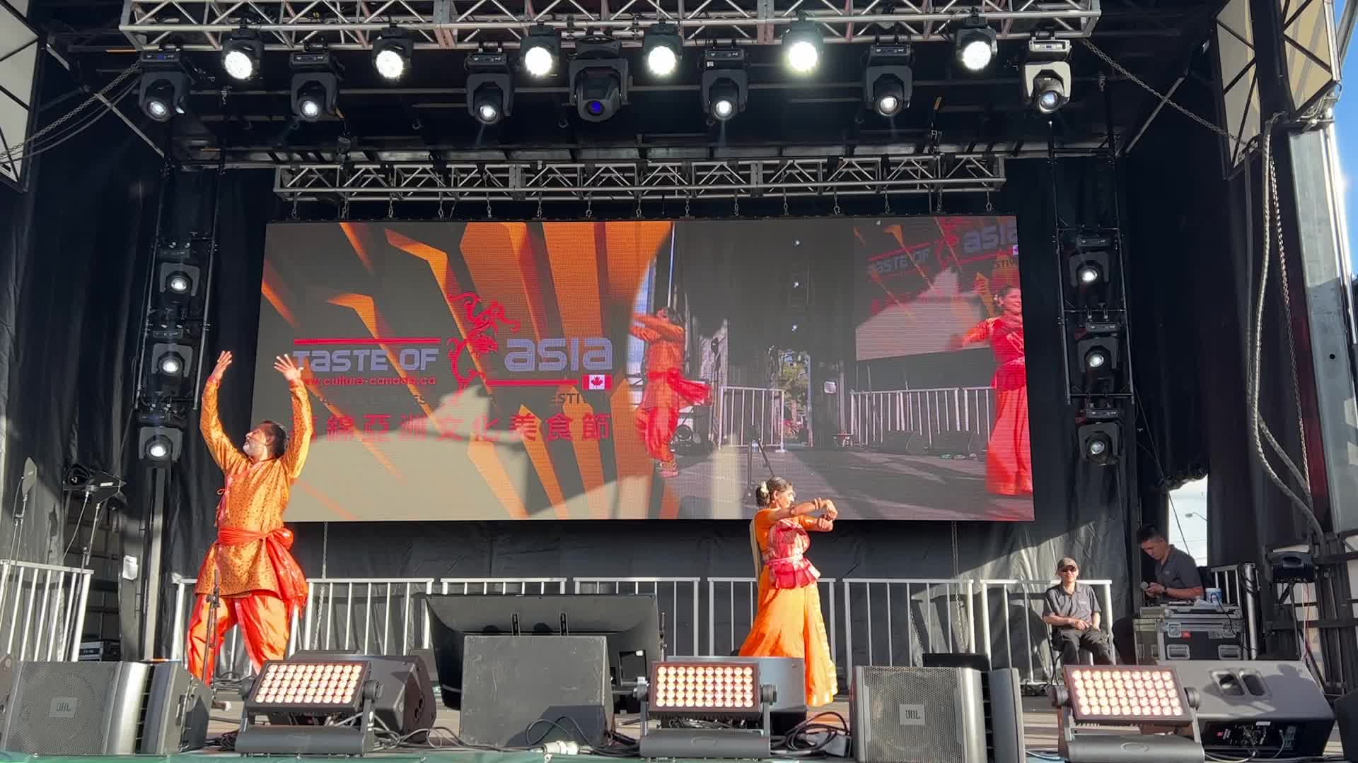 Indian classical dance performance