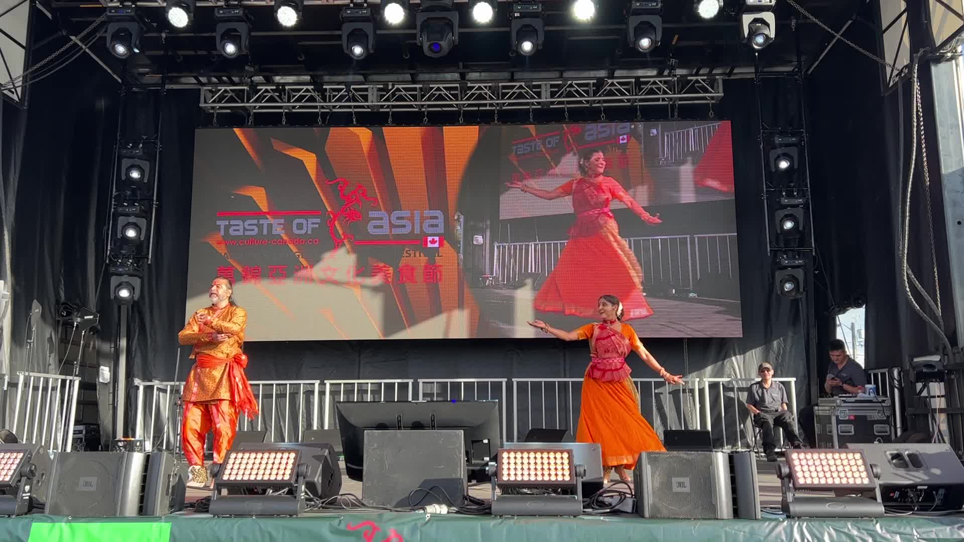 Indian classical dance performance