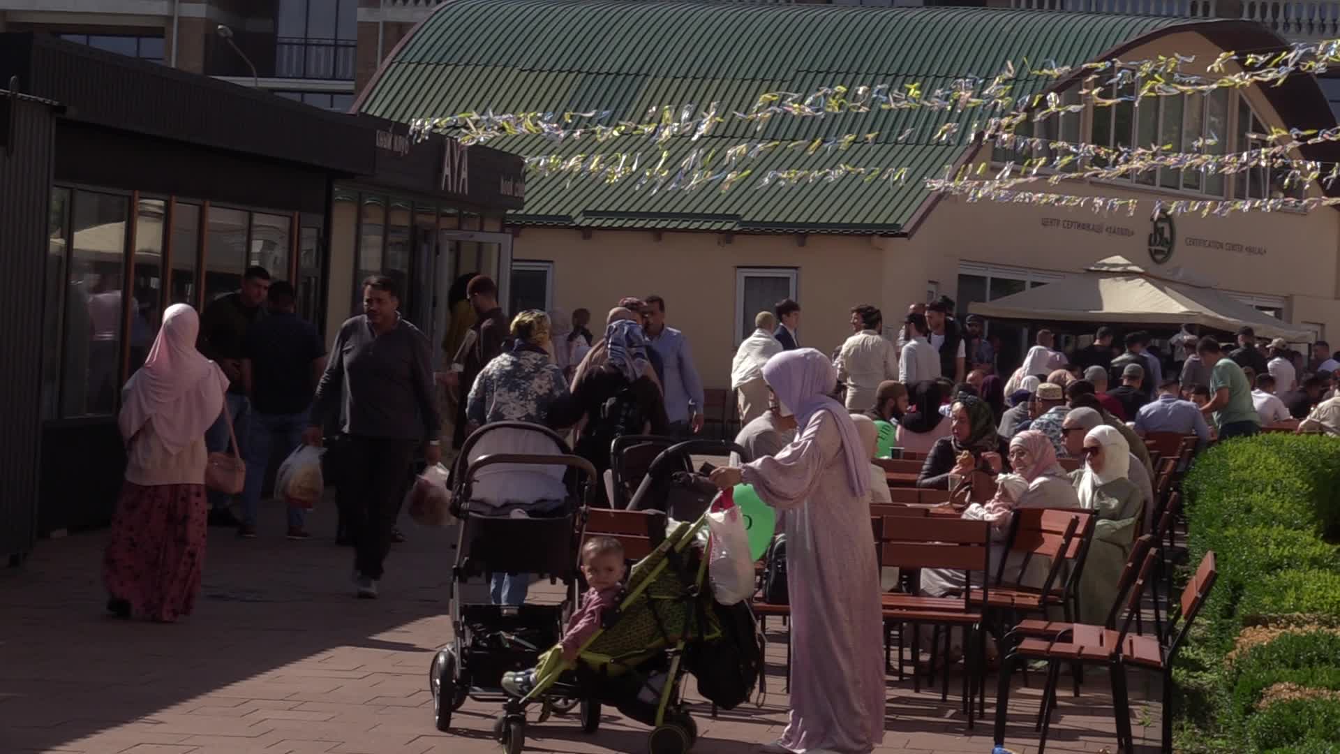 Muslims celebrate the Eid Al Adha in Kyiv, amid Russia's invasion of Ukraine