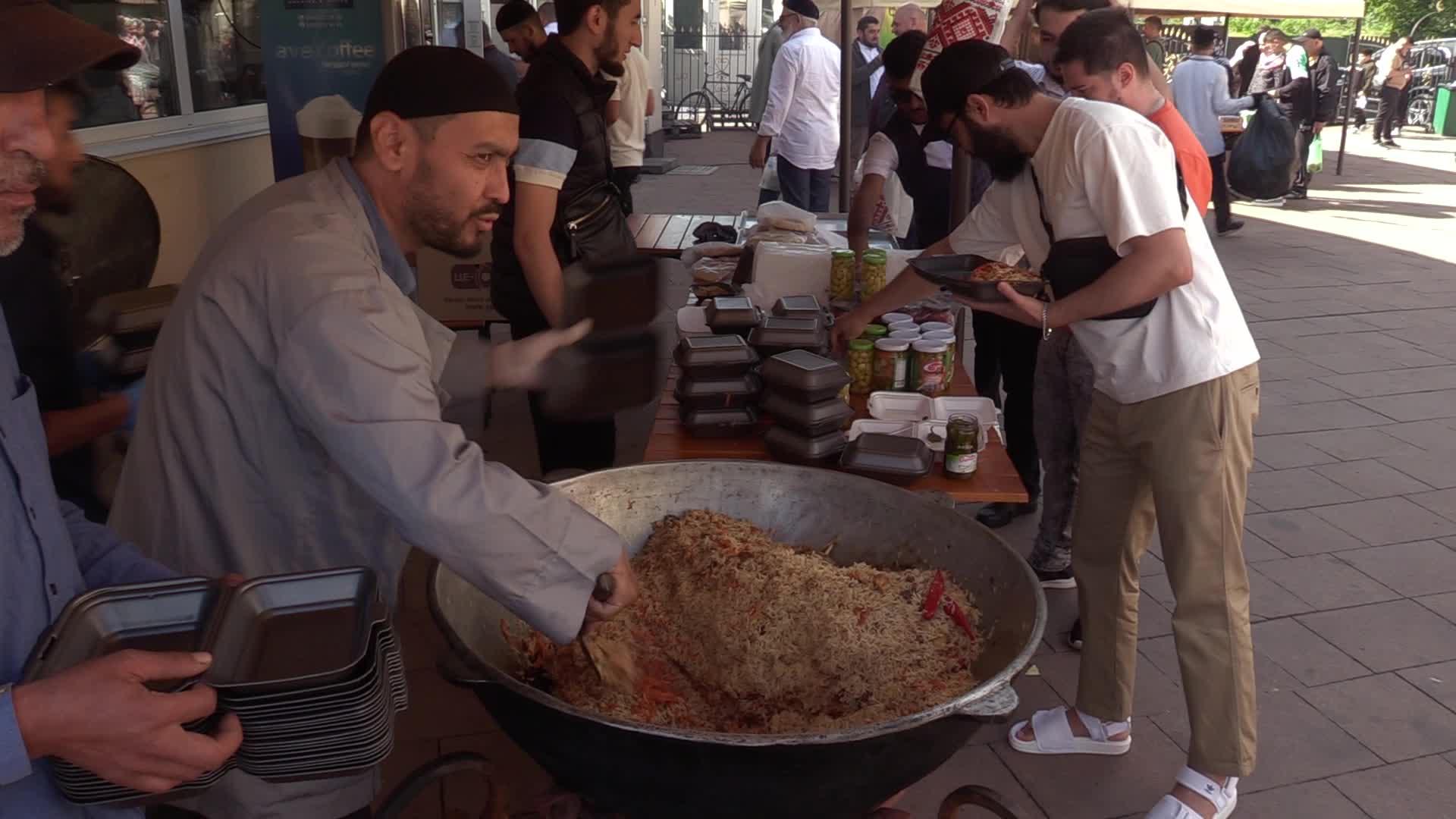 Muslims celebrate the Eid Al Adha in Kyiv, amid Russia's invasion of Ukraine