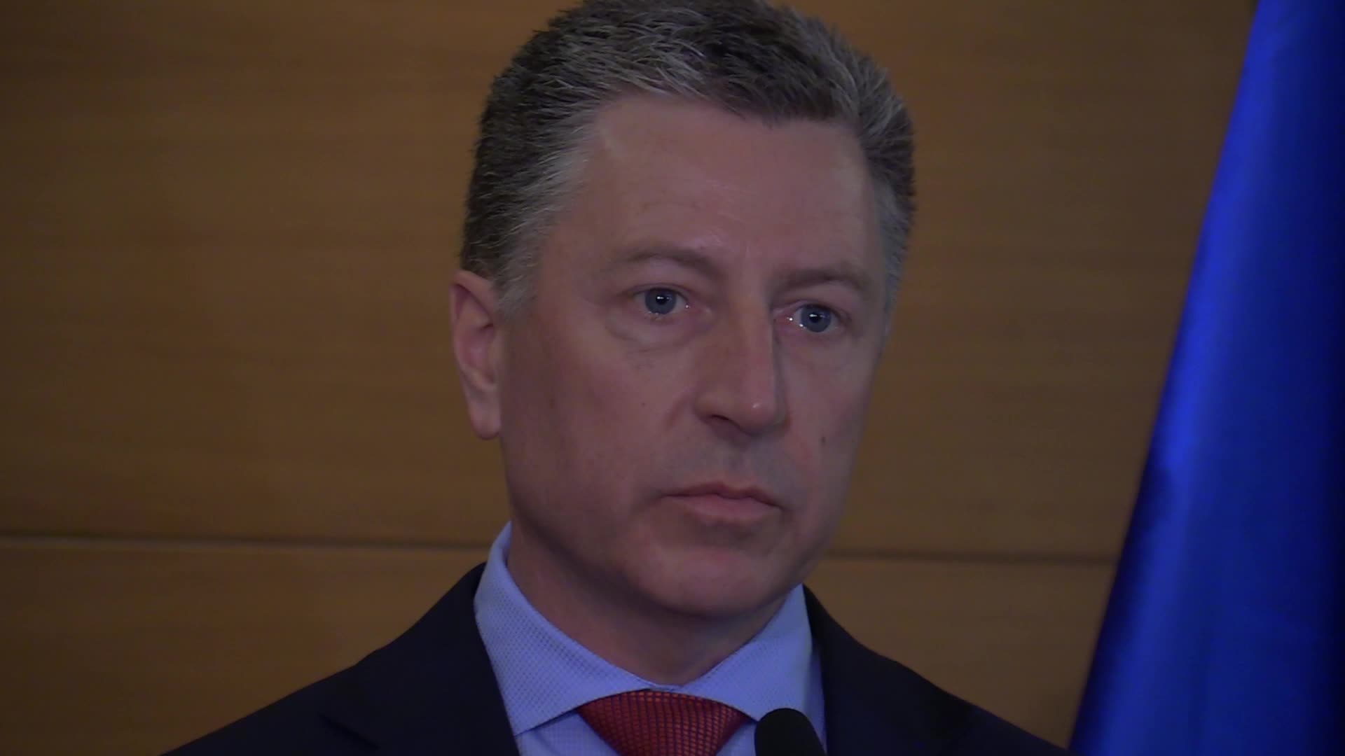 Press conference of U.S. Special Representative for Ukraine Kurt Volker in Kiev